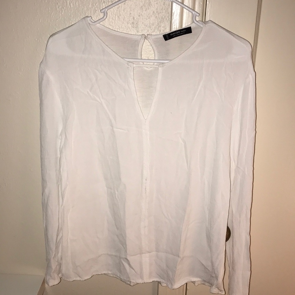 White blouse LOOKS BETTER IRONED